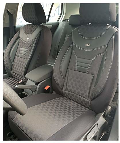 BREMER SITZBEZÜGE BREMER SITZBEZÜGE Pokrowce na siedzenia kompatybilne z Nissan Qashqai 1 J10 kierowcą i pasażerem od 2007 - 2013 910 czarne 4251707608655