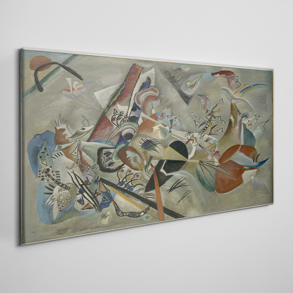 PL Coloray Obraz Canvas W Gray Wasilij Kandinsky 140x70cm