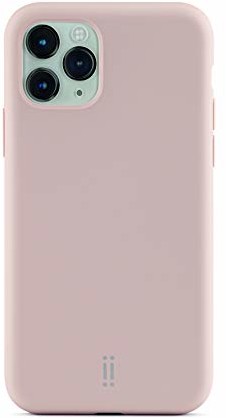 Aiino Mocny pokrowiec do iPhone 11 Pro Max, etui silikonowe z wewnętrzną powłoką z mikrofibry - różowy AIST6519-PK