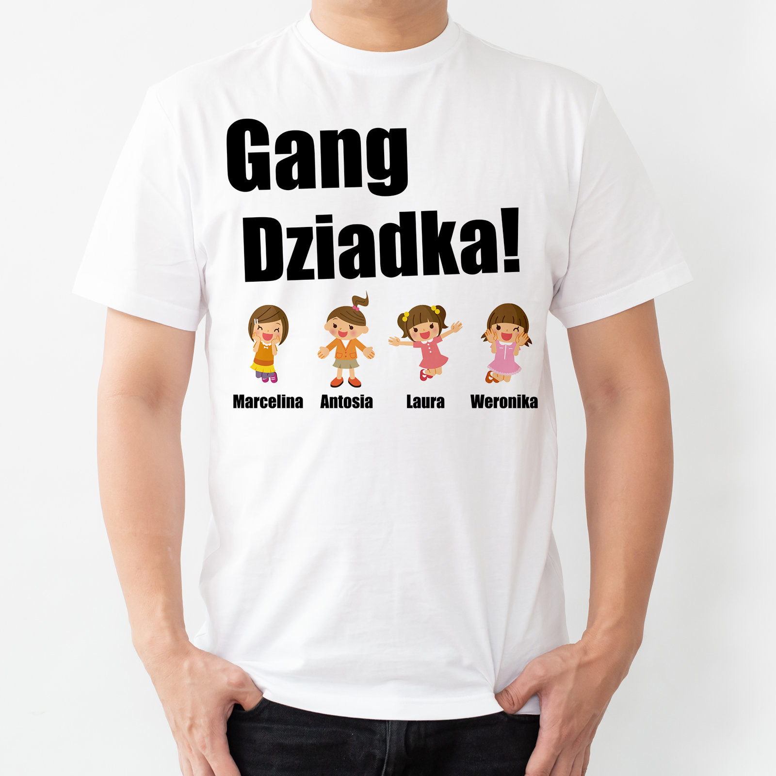 Poczpol Gang dziadka - koszulka męska 42677-A