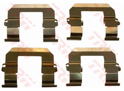 TRW Zestaw akcesoriów, klocki hamulcowe PFK498