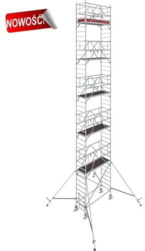 Krause Rusztowanie - STABILO 1000 2,5 x 0,75m, wys.rob. 12,30m (777096)