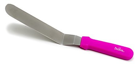 Decora Palette zagięty, ze stali nierdzewnej, fuksja, 20 x 4 x 4 cm 0271006