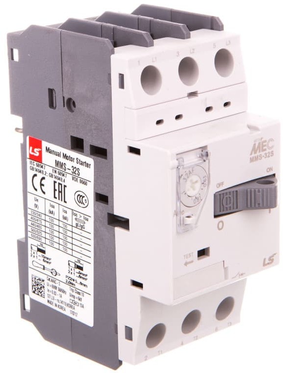 ANIRO LSIS Wyłącznik silnikowy 0,63-1A MMS-32S 1A MMS-32S 1A