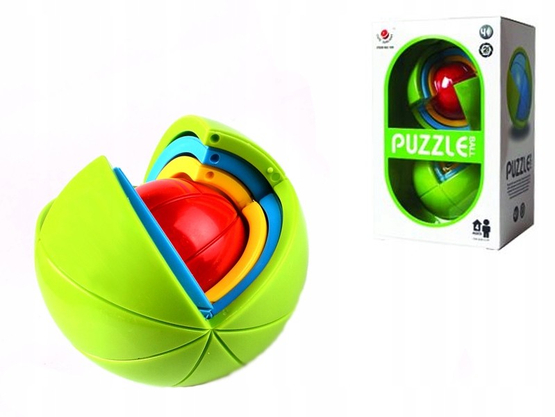Logiczna Kula 3D Puzzle Łamigłówka Prezent