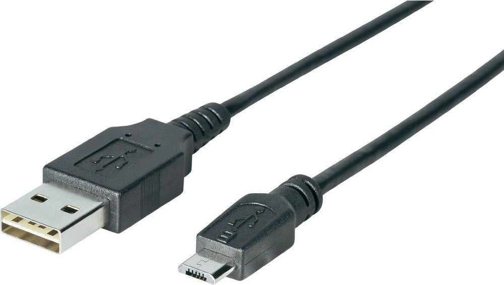 Sharkoon Kabel USB USB - USB Micro black0.5 m - 4044951015474