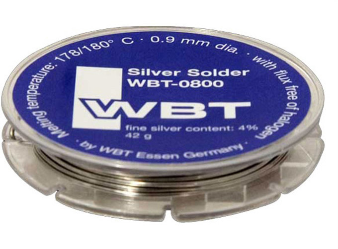 WBT WBT 0800 Cyna WBT, 0.9mm, 42g - cyna lutownicza WBT 0805 Cyna WBT, 0.9mm, 42g