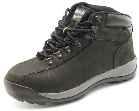 BeeSwift Click Workwear Mens Black Leather Lightweight Chukka Safety Work Boot  size 7 CLICK SBP CHUKKA BOOT BLK 07