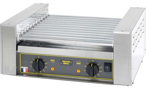 Stalgast Rolkowy podgrzewacz do parówek 1,4 kw, 11 rolek Roller grill / 777303