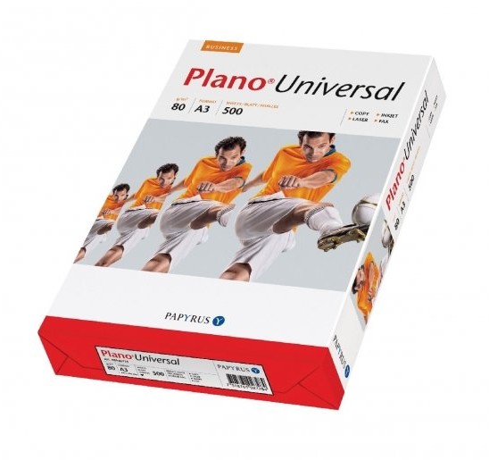 Plano Papier ksero Universal A3 80g 500ark. PA.028.128/4