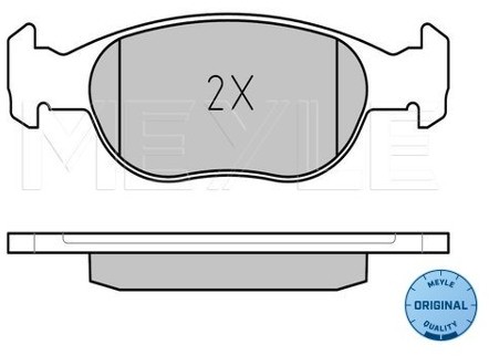 Wulf Gaertner Autoparts Zestaw klocków hamulcowych, hamulce tarczowe Wulf Gaertner Autoparts 025 231 8118