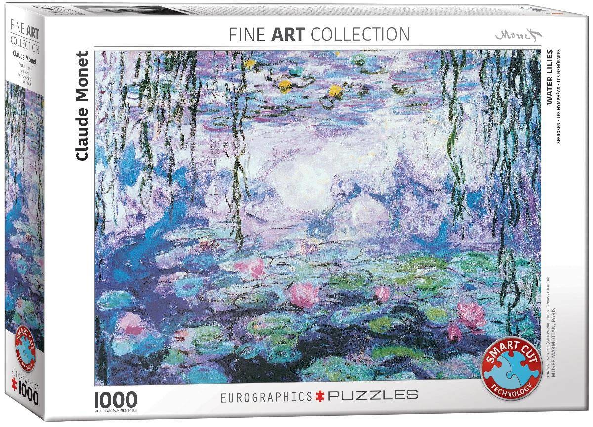 Eurographics Puzzle 1000 Waterlilies by Claude Monet 6000-4366 -