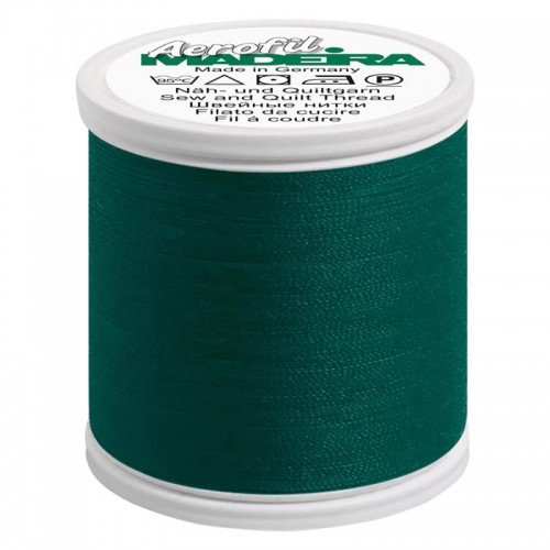 Madeira Nić do szycia Madeira AEROFIL 120 - 1000m - kolor 8790 - ciemnoszmaragdowy MADEIRA 9126 AEROFIL 120 KOLOR 8790