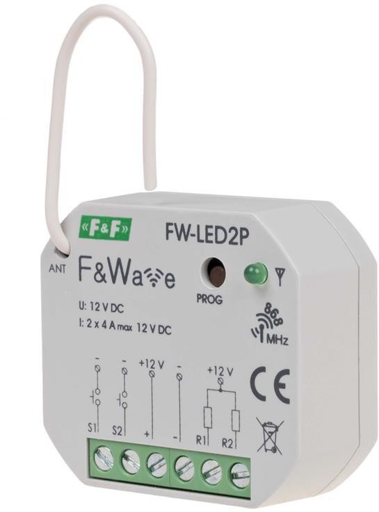 F&F F&Wave sterownik dwukanałowy LED FW-LED2P FW-LED2P