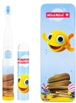 Vitammy Smile MiniMini+ Rybka Szczoteczka soniczna do zębów dla dzieci 3+ TOW017597