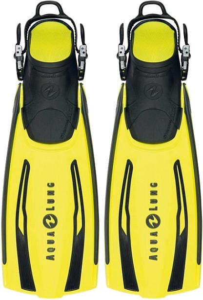 AQUA Lung Lung Stratos ADJ Fins Lime Small