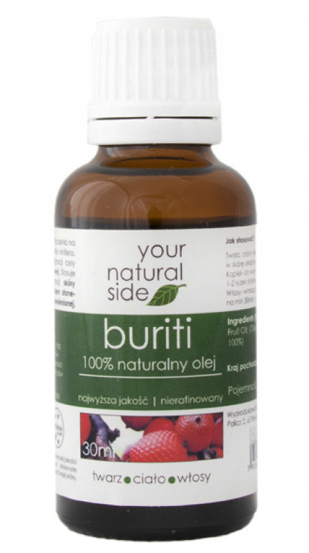 Your Natural Side 100% naturalny olej buriti - 30 ml