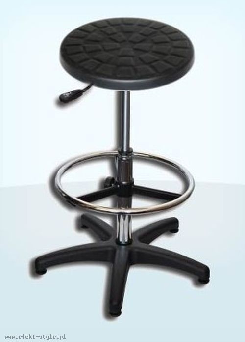 TP Taboret laboratoryjny wysoki - chrom