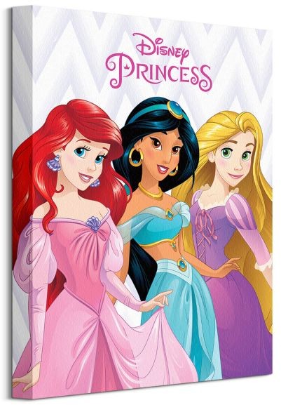 Фото - Картина Pyramid Disney Princess Ariel, Jasmine And Rapunzel - obraz na płótnie 