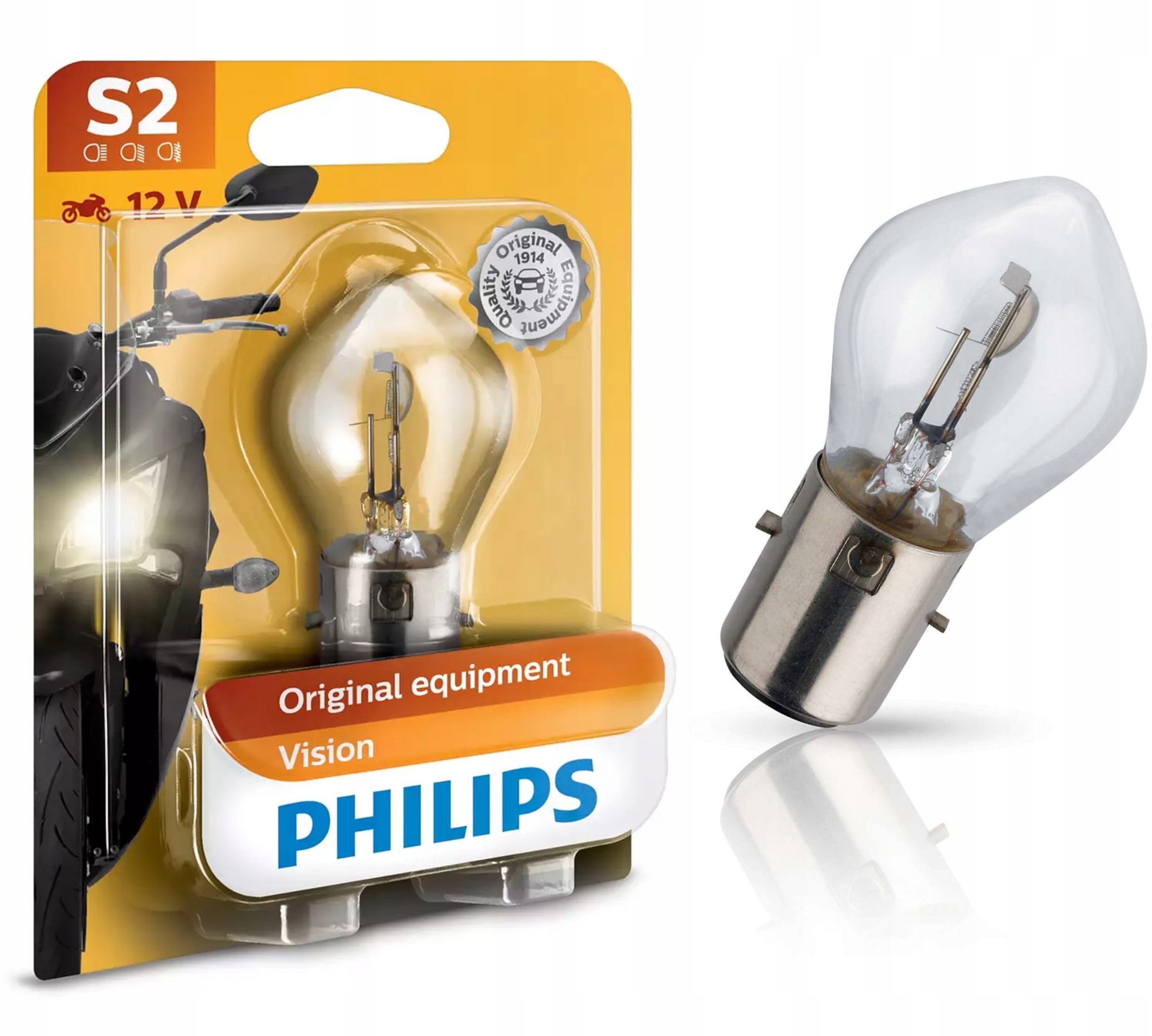 Philips S2 12V 35/35W BA20d