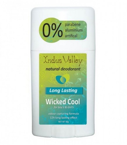 Indus Valley Indus Valley dezodorant w sztyfcie Wicked Cool 50 g 8904061207885