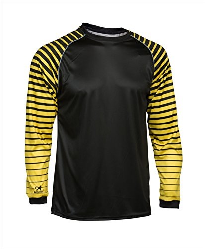 Asioka Asioka 157/17 koszulka bramkarska, długie rękawy, unisex, dla dorosłych, S czarny/żółty 157/17 NEGRO/AMARILLO S