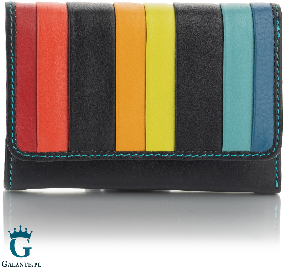 Visconti Mały kolorowy portfel damski STR-3 z RFID