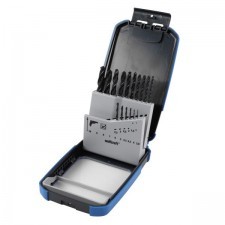 WOLFCRAFT Zestaw wierteł do metalu HSS DIN 338 1 10 mm [16 szt.] 7103000 WF7103000