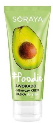 Soraya Foodie odżywczy krem-maska do stóp Awokado 75ml