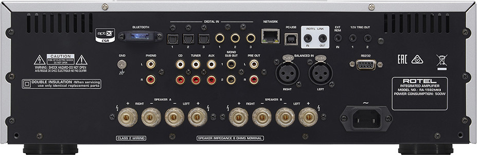 Rotel RA-1592 MKII srebrny