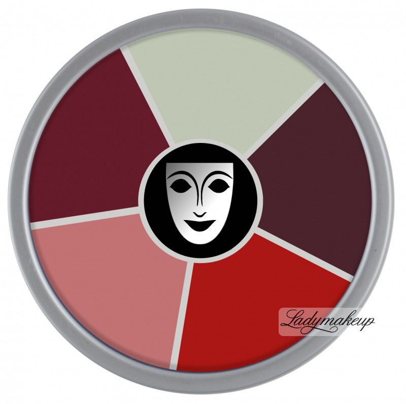 KRYOLAN Supracolor - Rainbow Circle - Tłusta farba do makijażu - ART. 1306 - UV-DAYGLOW KR1306A-UV-DAYGLOW