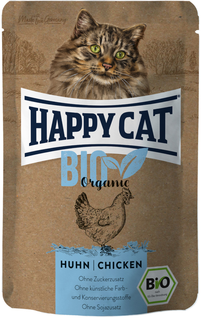 HAPPY CAT Bio Kurczak 85g