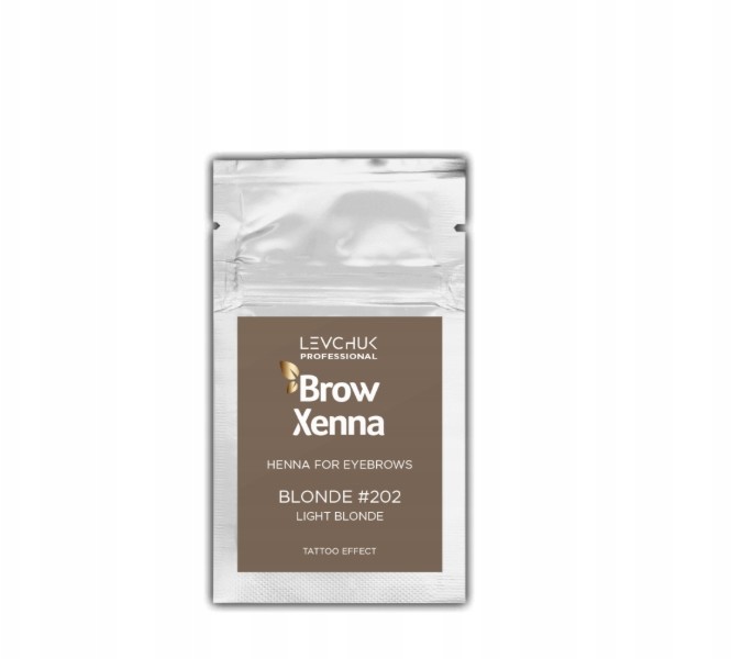 Brow Henna Xenna Levchuk Light Blond #202 saszetka