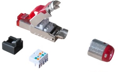 BKT-ELEKTRONIK Wtyk BKT RJ45 kat.6A ekranowany beznarzędziowy 11333113