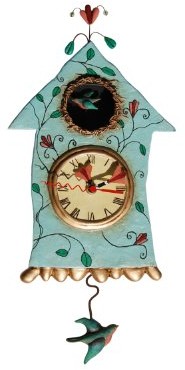 ENESCO Zegar ścienny, motyw 