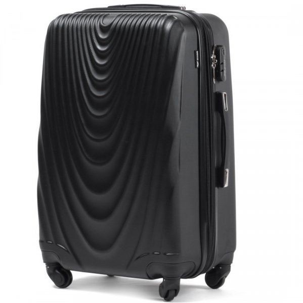 Solome EKSKLUZYWNA KABINOWA WALIZKA PODRÓŻNA 304 ABS S SOLOME 304 S BLACK