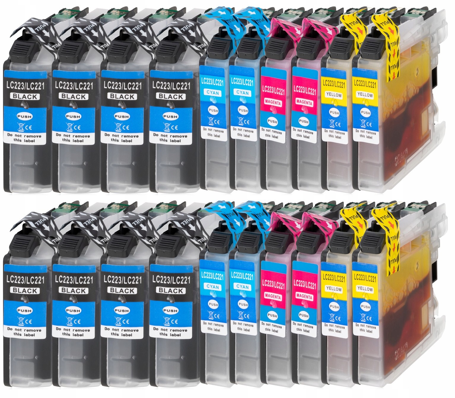 20x XXL Tusz Do Brother LC223 DCP-J4120DW DCP-J562