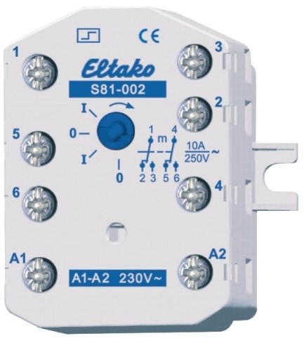 Eltako S81 002 230 V Elektromechaniczne wyłącznikiem 1393132