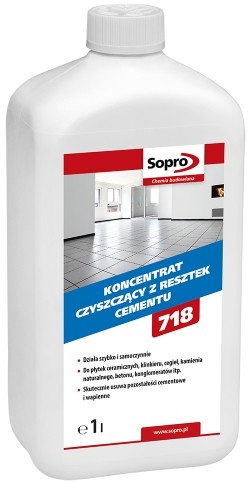 Sopro Koncentrat czyszczący z resztek cementu ZE 718 1 L
