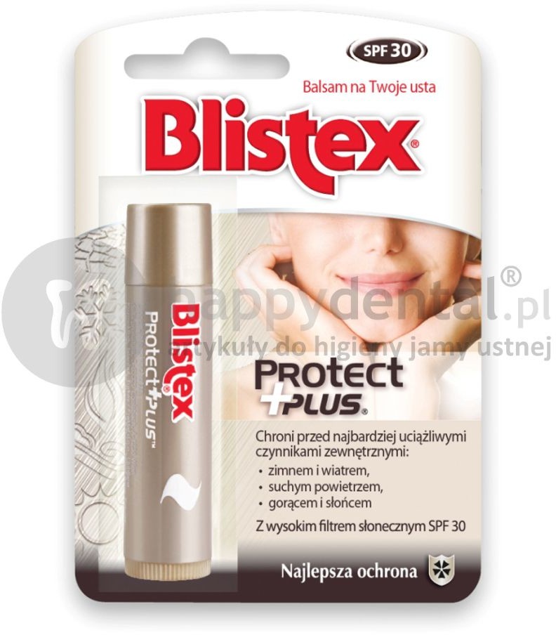 Blistex BLISTEX Lip PROTECT PLUS 1szt. - ochronny balsam do ust z filtrem SPF30