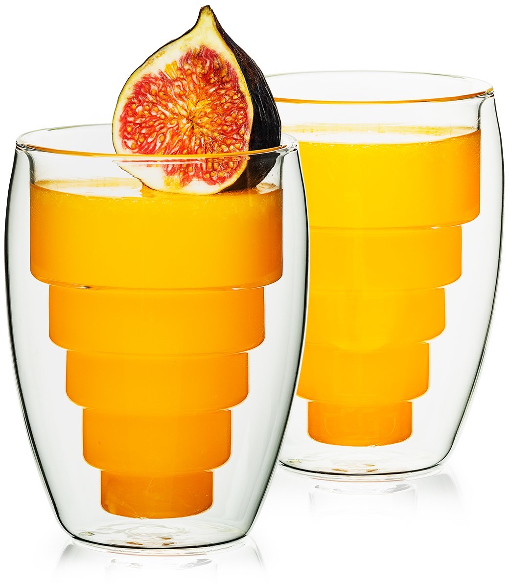 Cool 4home Szklanka termiczna Pyramide Hot 250 ml, 2 szt.