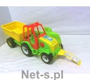 CHOIŃSKI Traktor 220 + łopatka CH.z klockami