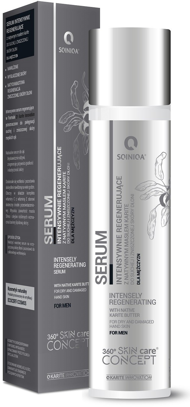 DLA Sqiniqa SQINIQA 360 SKIN CARE SERUM INTENSYWNIE REGENERUJĄCE DO DŁONI MĘŻCZYZN 50ML