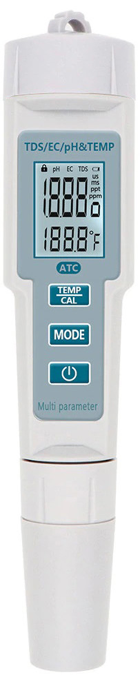 Miernik tester pH Tds Ec Temp Atc 4w1 konduktometr