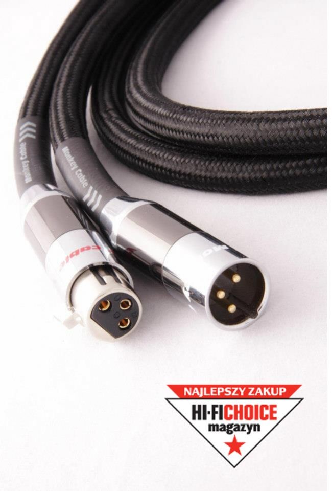 Monkey Cable MCYXLR0 Clarity | Kabel 2xXLR | 0,6m