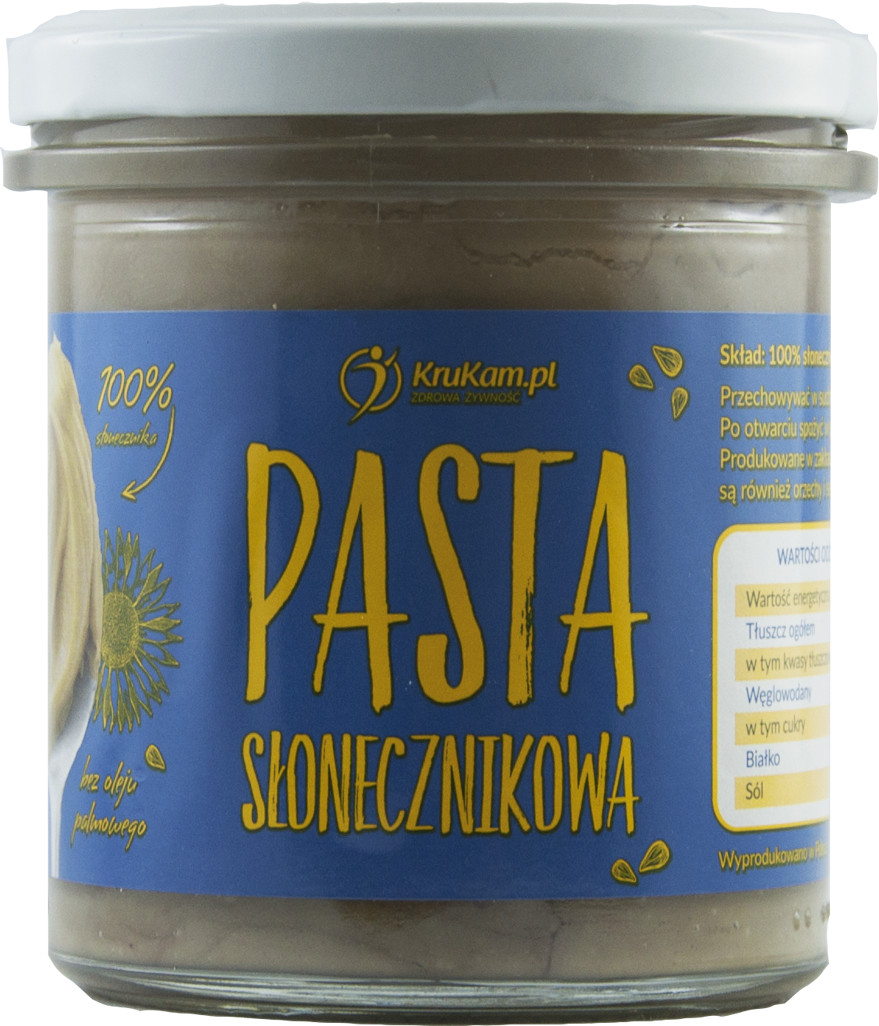 KruKam Pasta z prażonego słonecznika 300g