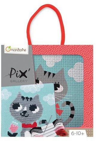 AVENUE MANDARINE Wyszywanka Pix Gallery KOT -