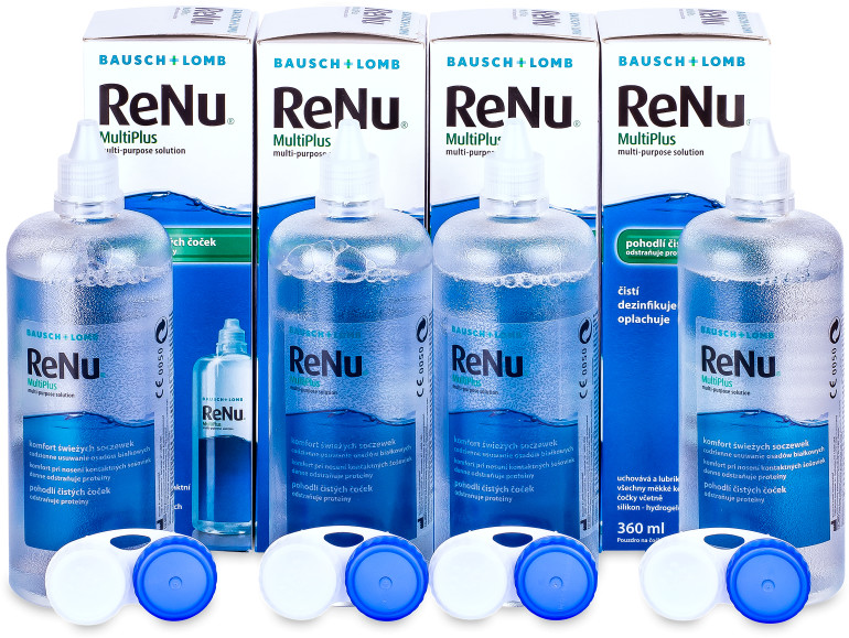 Bausch&Lomb and Lomb Płyn ReNu MultiPlus 4 x 360 ml