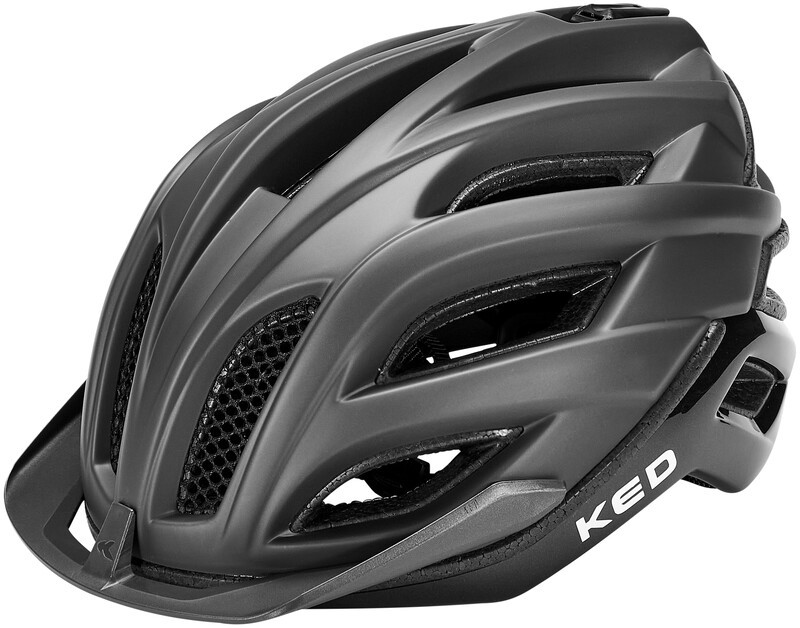 KED Champion Visor Helmet, process black matt M | 52-57cm 2021 Kaski miejskie i trekkingowe 11103100774