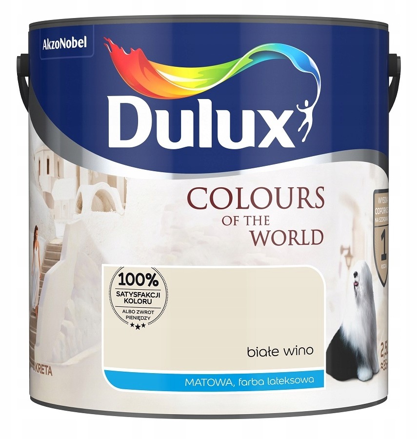 Dulux Farba Dulux Kolory Świata- białe wino, 2.5l